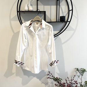 Burberry Brit White Button Down Shirt. Sz. Medium